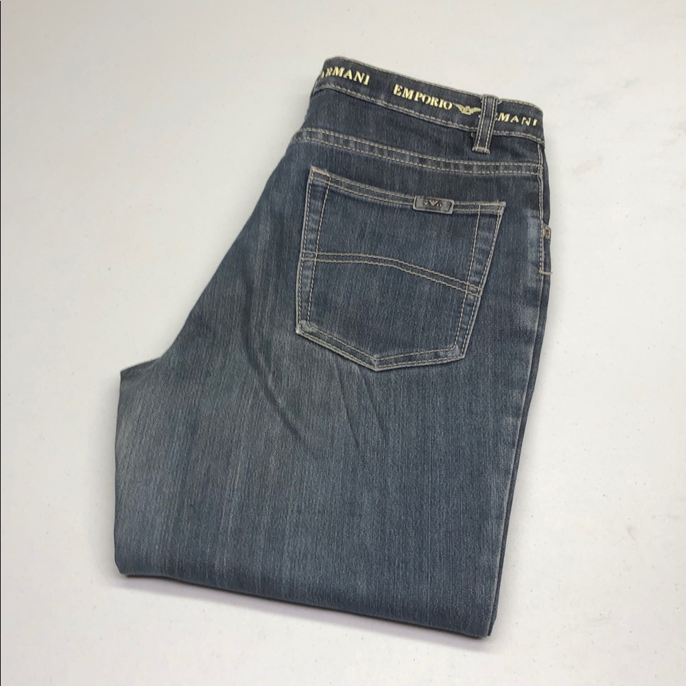 ARMANI JEANS CLASSIC HIGH-RISE STRAIGHT 30x29 ⭐️